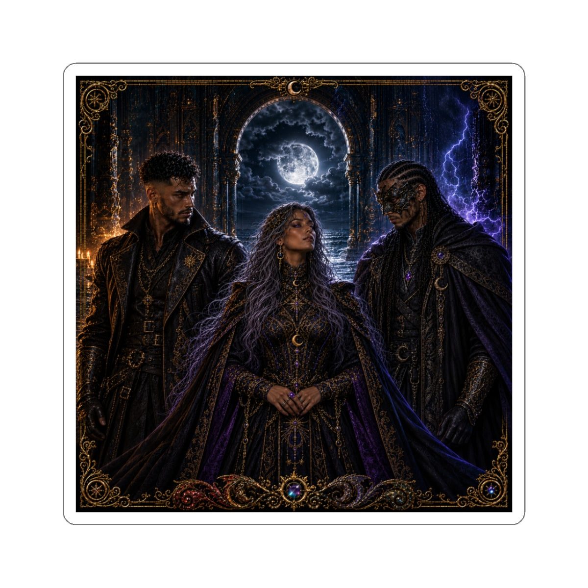 Fantasy Tides: The Awakening Glossy Sticker — Danielle Durga