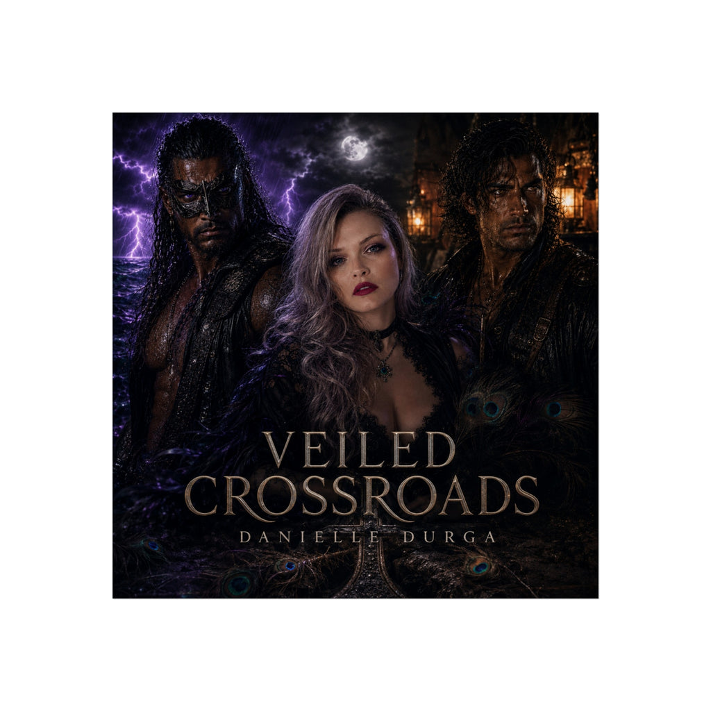 Veiled Crossroads 16×16 Fine Art Poster — Danielle Durga