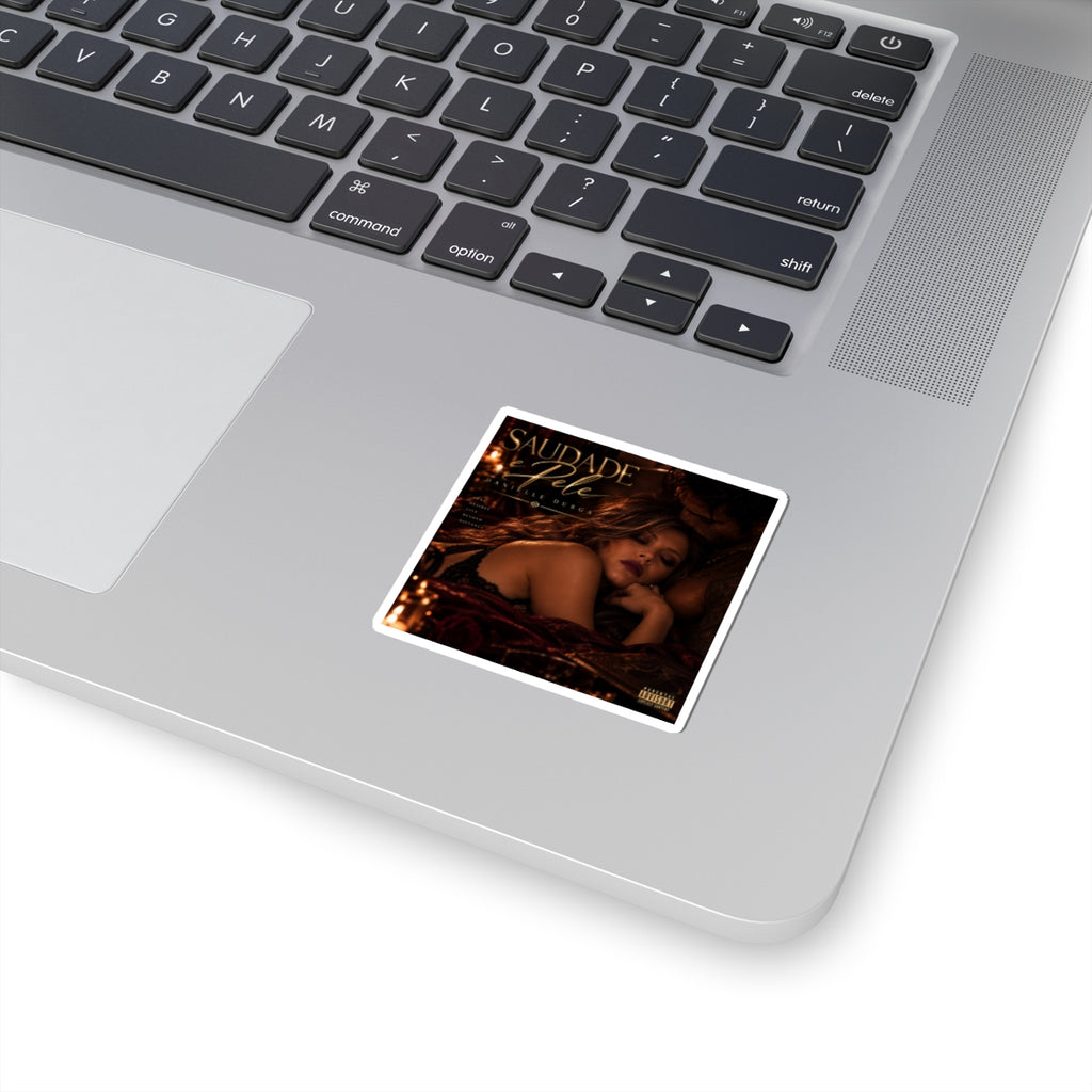 Saudade e Pele album art sticker merchandise