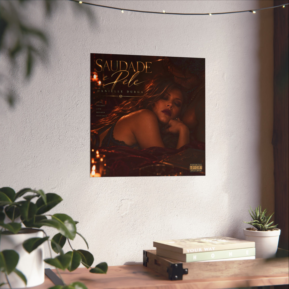 Saudade e Pele album cover poster from Danielle Originals