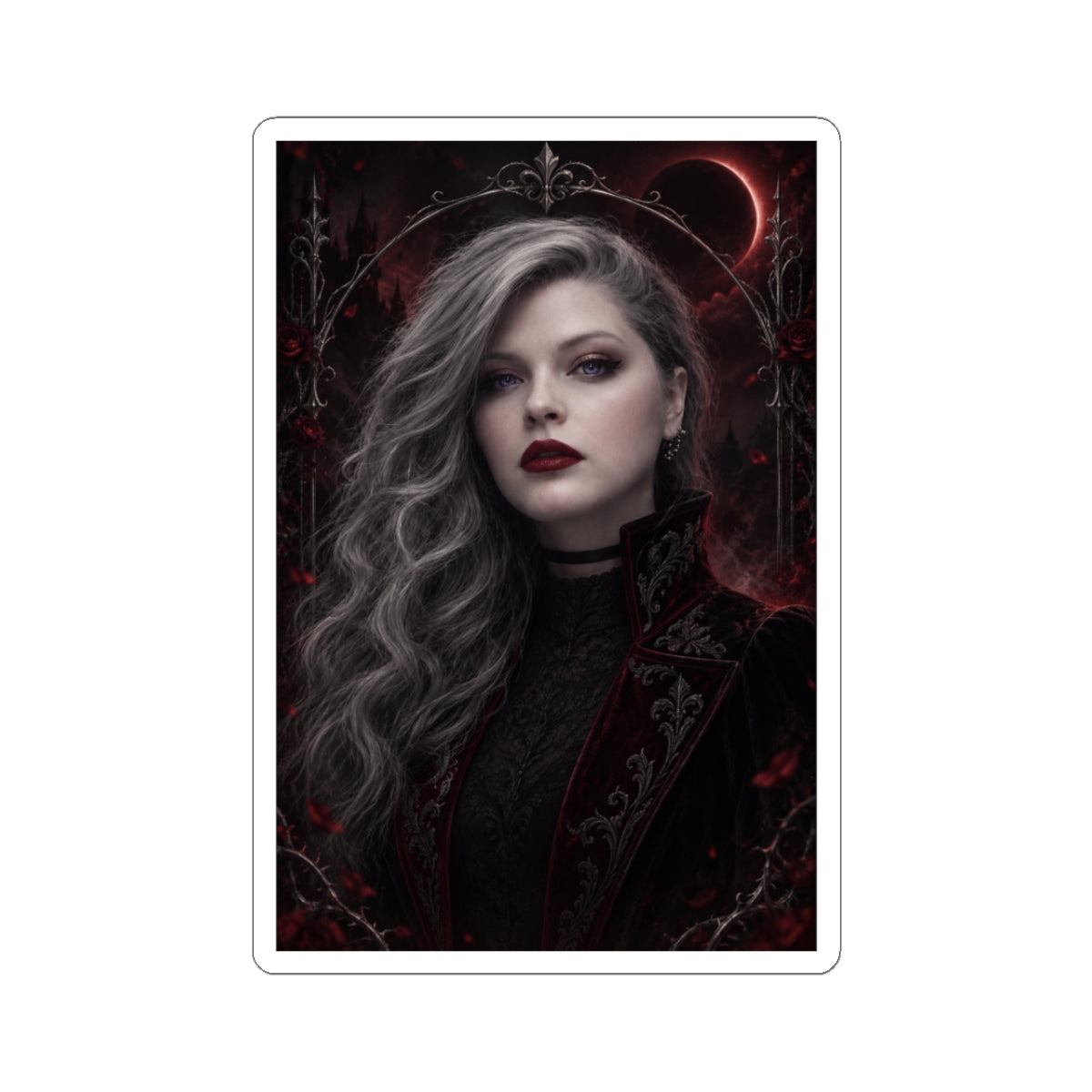 Toward the Bite Glossy Sticker — Danielle Durga