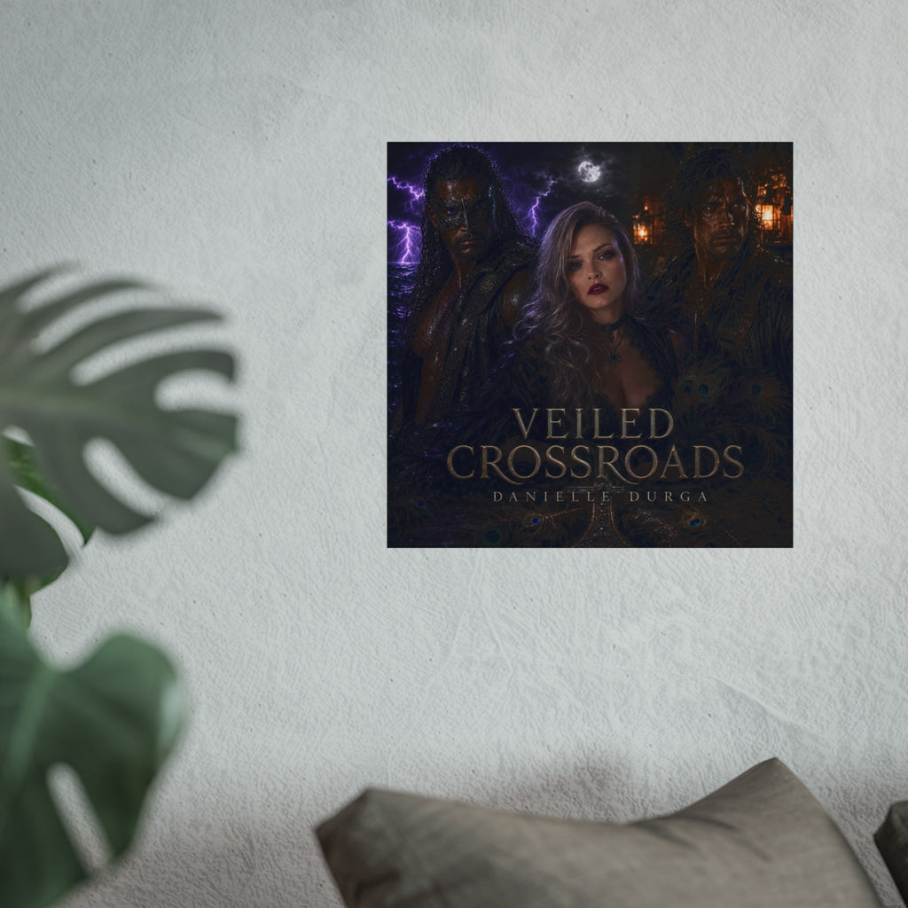 Veiled Crossroads 16×16 Fine Art Poster — Danielle Durga