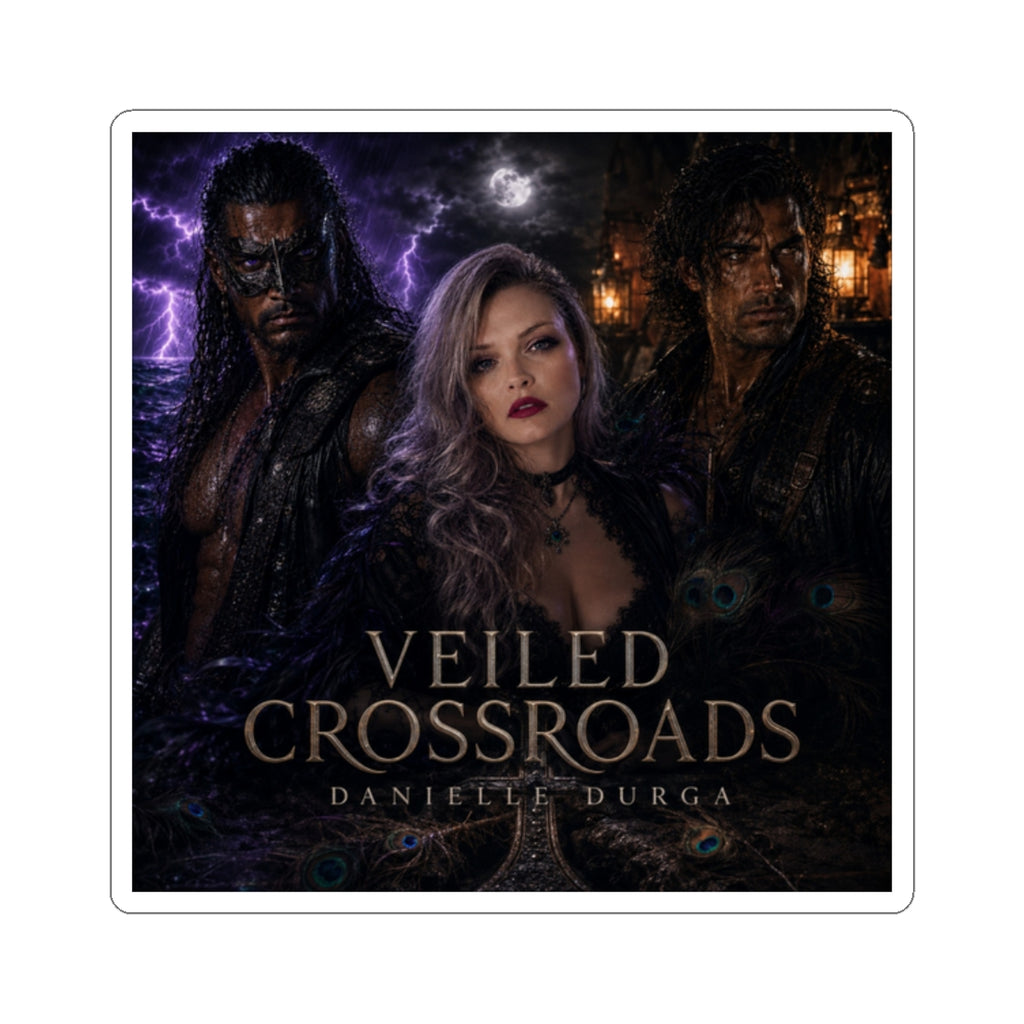 Veiled Crossroads Glossy Sticker — Danielle Durga