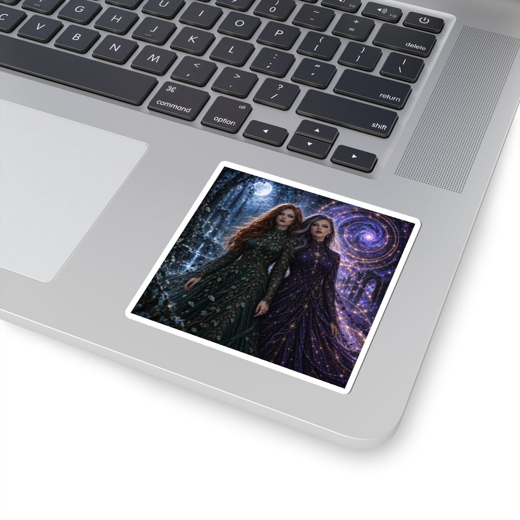 Veiled Continuity Glossy Sticker — Danielle Durga