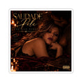 Saudade e Pele sticker shown as a product mockup