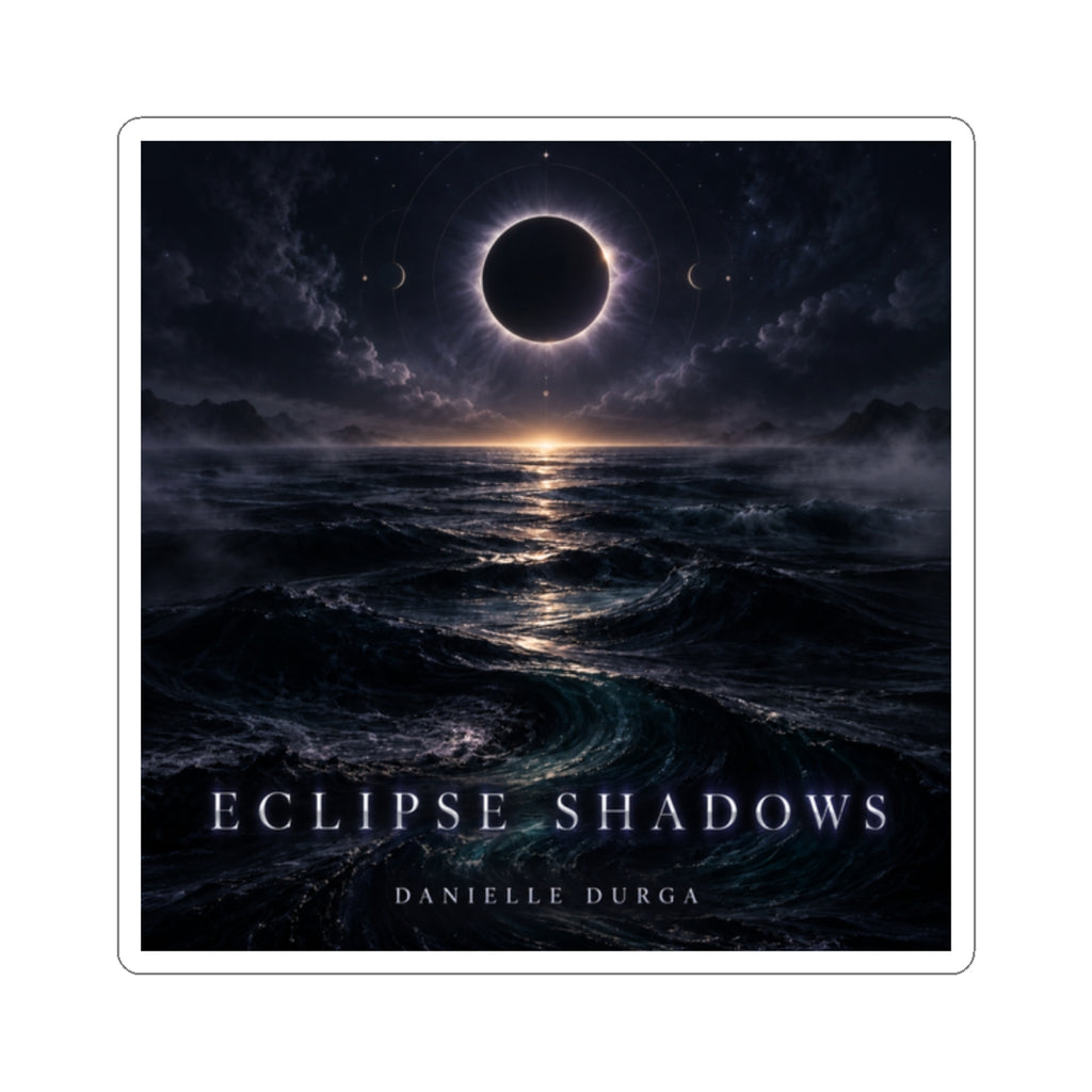 Eclipse Shadows Glossy Sticker — Danielle Durga