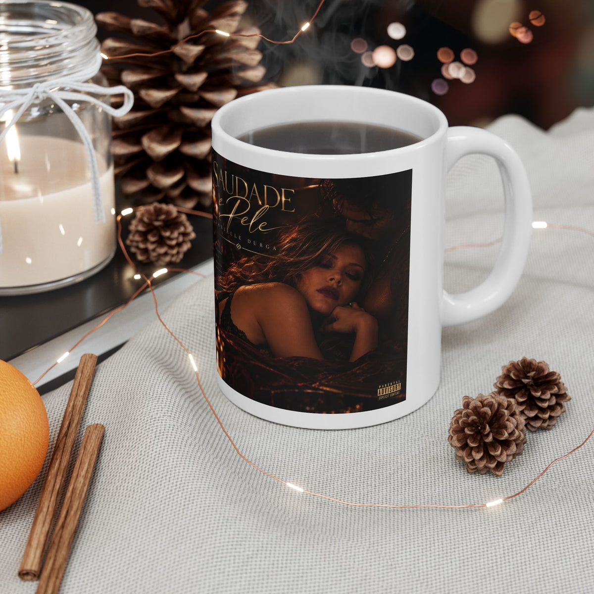 Saudade e Pele album art mug from Danielle Originals