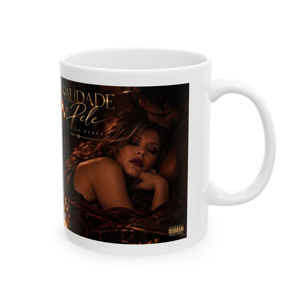 Saudade e Pele ceramic mug product mockup